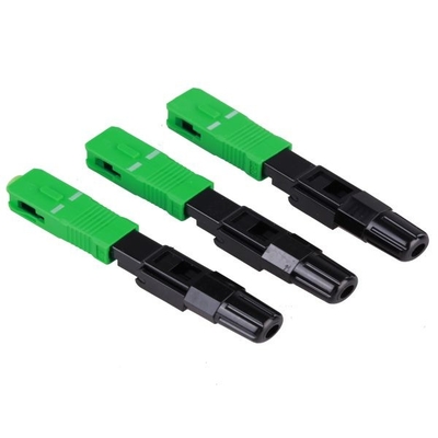 50dB FTTH Fast Connector, 10 เท่า SC APC Connector สำหรับ Drop cable